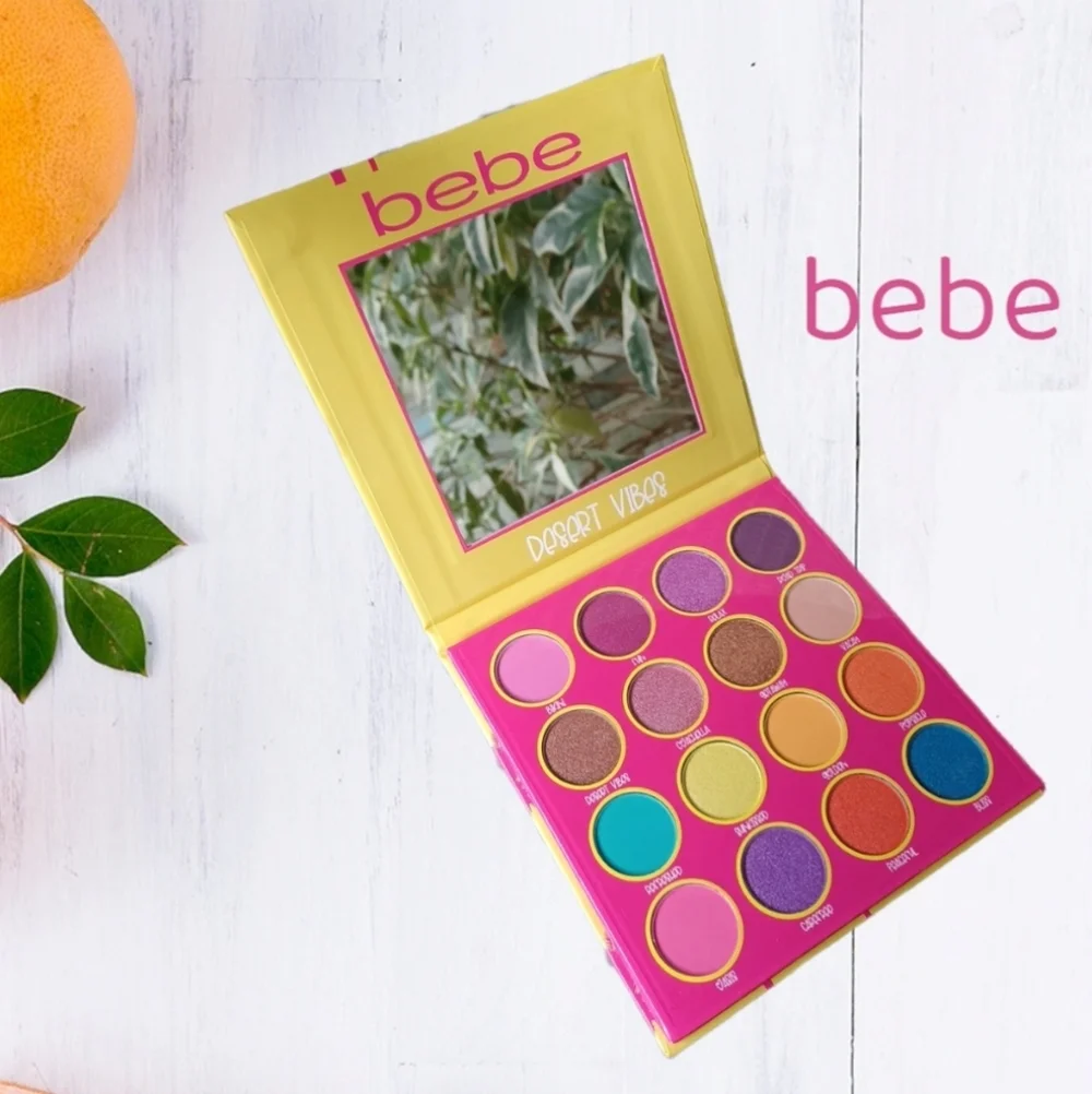 NWT Bebe Palm Springs 16 Shade Eyeshadows Palette